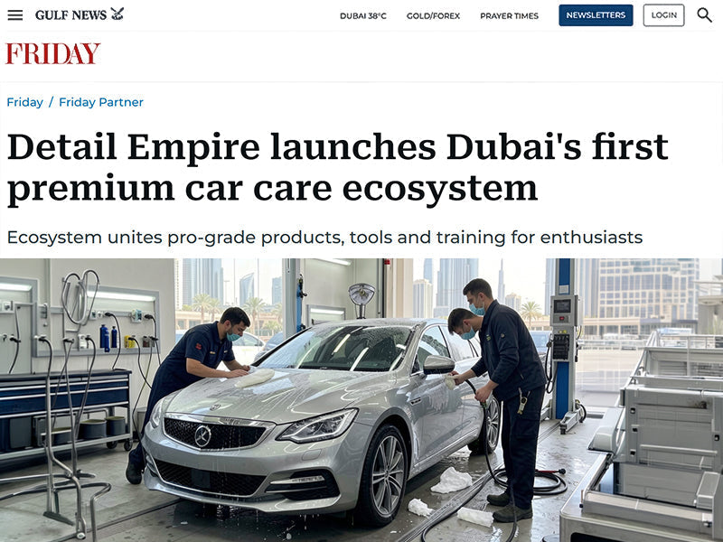 Detail Empire Featured in Gulf News