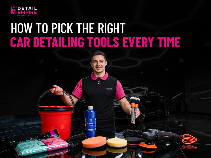 Car Detailing Tools