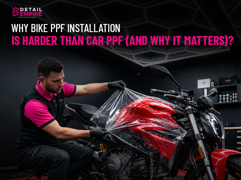Bike PPF Installation