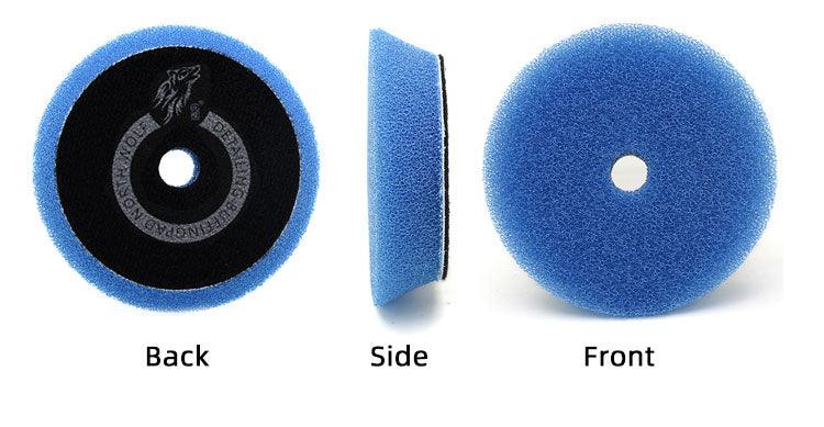 6.5" X 1" BLUE HD ORBITAL HVY POLISH PAD