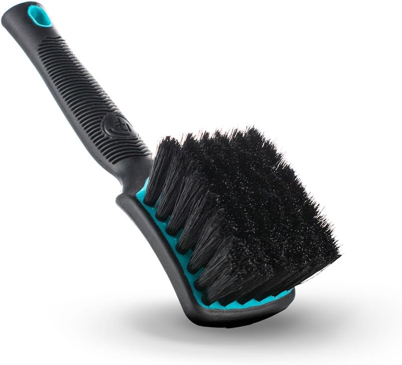 Detail Factory Octane ProGrip Interior Detailing Brush for Dashboard, Vents & Trim Cleaning – ProGrip Series