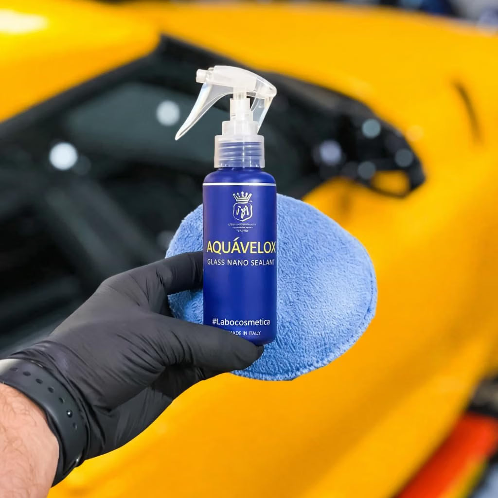 Labocosmetica Aquavelox Car Glass Nano Coating | Windshield Rain Repellent & Hydrophobic Glass Sealant