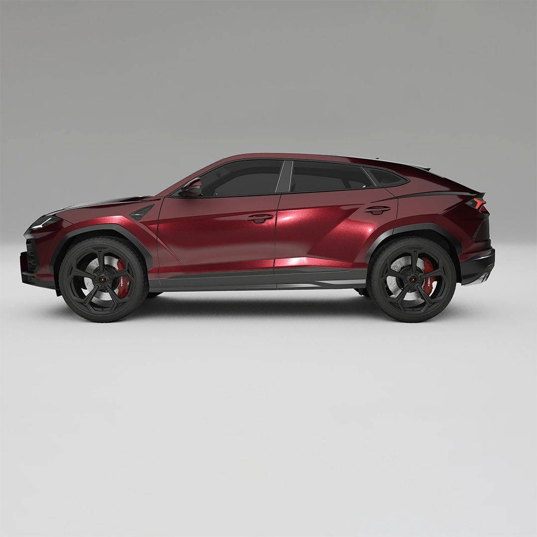 Lacquer Metal Jade Crimson PPF