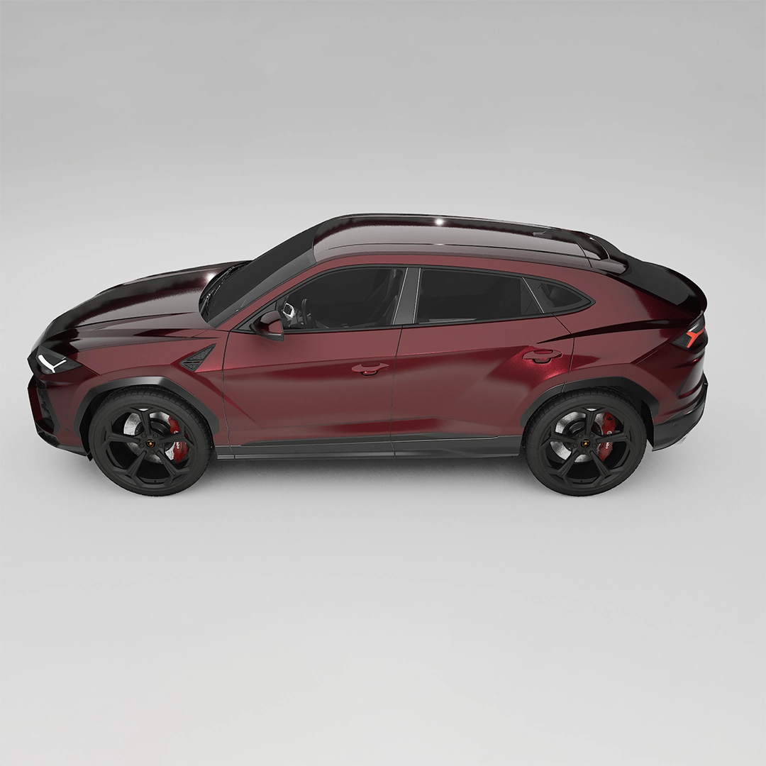 Lacquer Metal Jade Crimson PPF