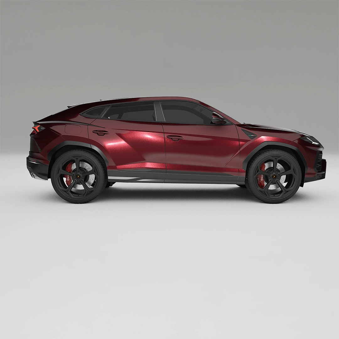 Lacquer Metal Jade Crimson PPF