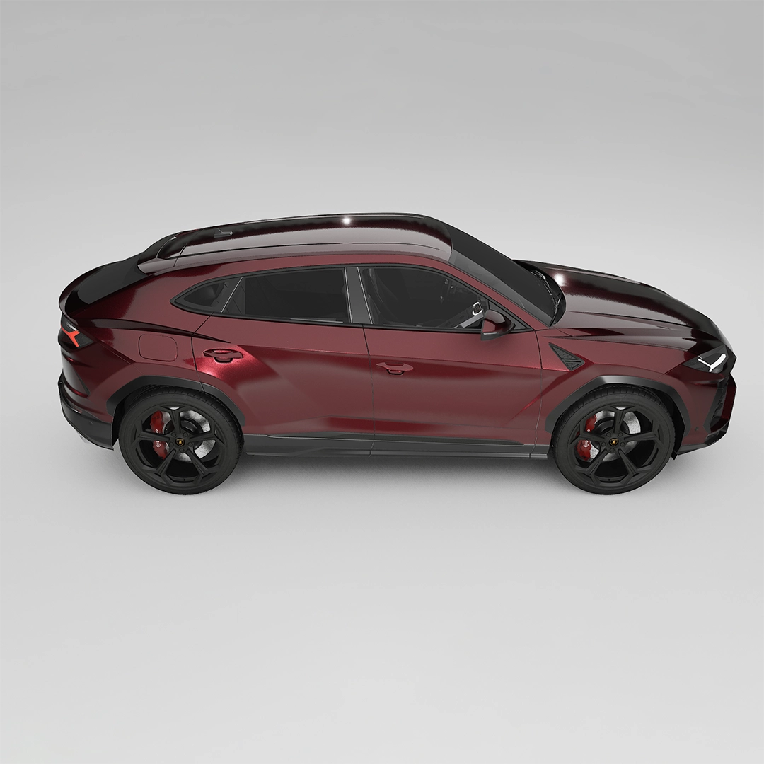 Lacquer Metal Jade Crimson PPF