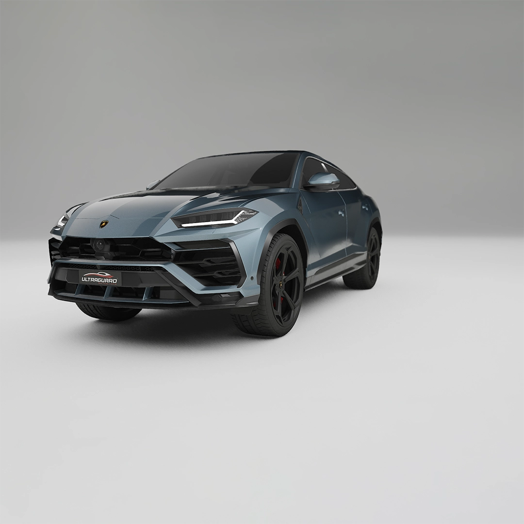 Porsche Crystal Blue PPF