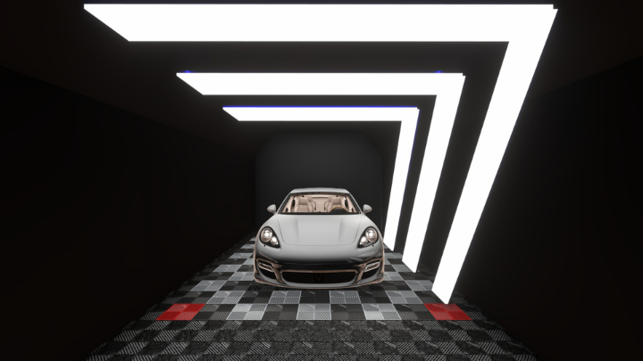 ضوء على شكل حرف L