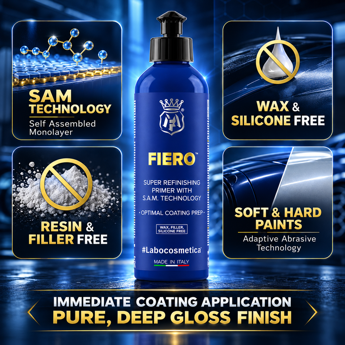 Labocosmetica Fiero Polish and Primer for Surface Preparation