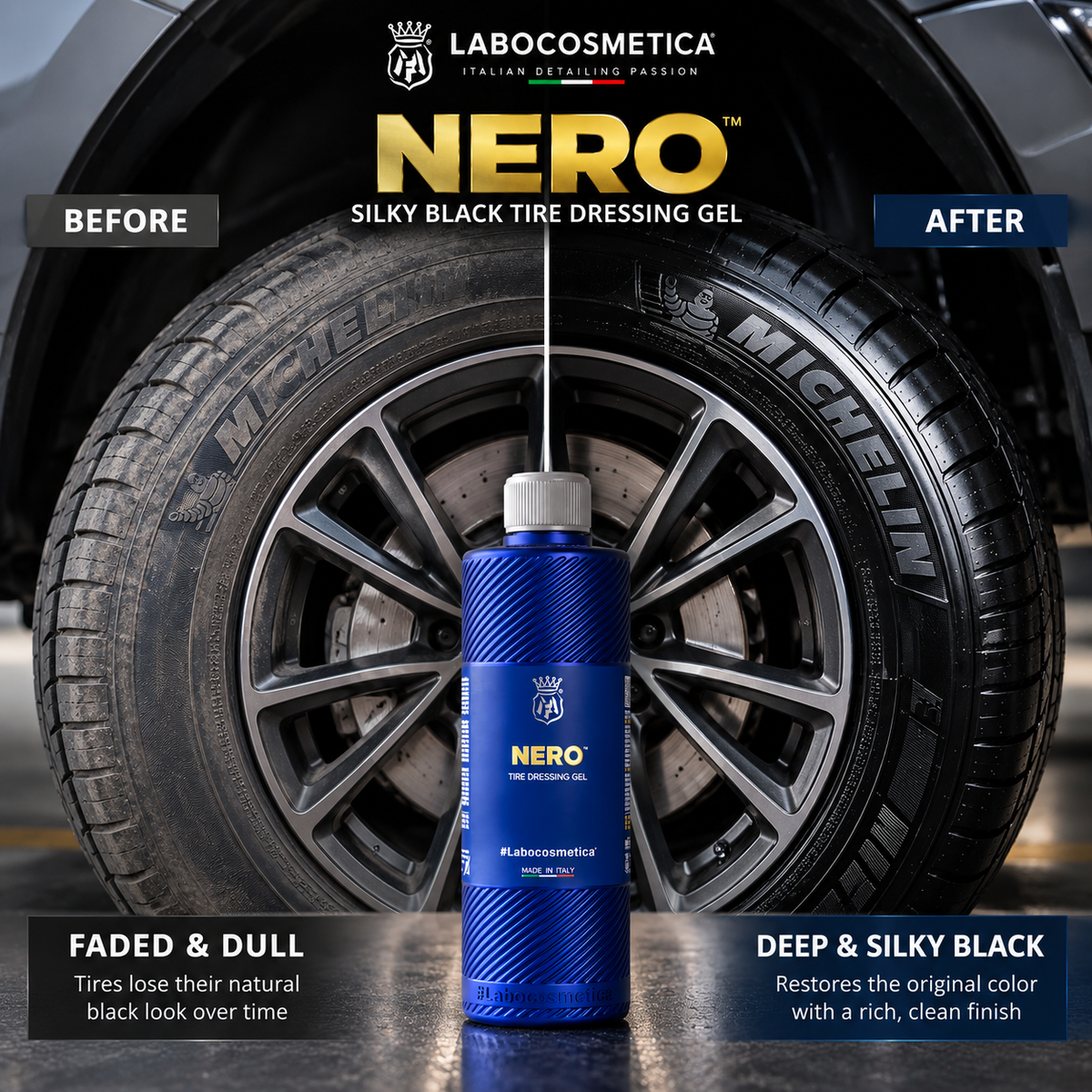 Labocosmetica Nero Silky Black Tire Dressing Gel