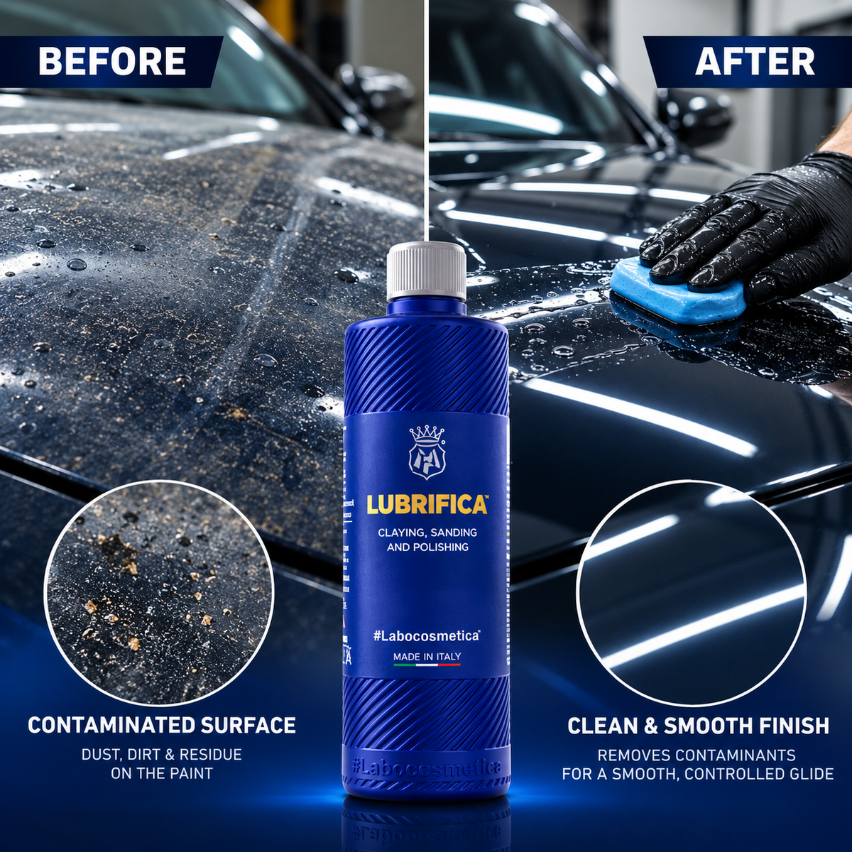 Labocosmetica Lubrifica High-Glide Clay Lubricant for Claying Sanding Polishing PPF