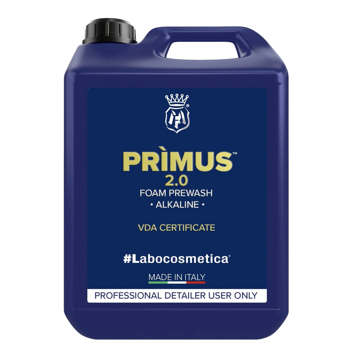 Labocosmetica PRÌMUS 2.0 Pre-Wash Car Shampoo | Alkaline Snow Foam for Stubborn Dirt Removal